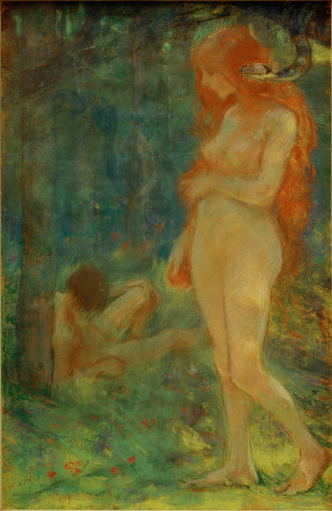 Adam und Eva a Ludwig von Hofmann