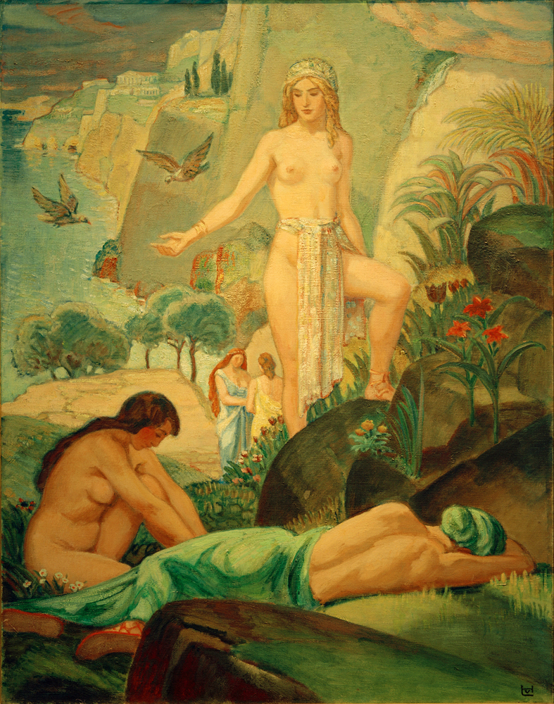 Aphrodite a Ludwig von Hofmann