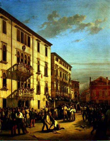 The Sacking of the Palazzo Querini a Luigi Rossi