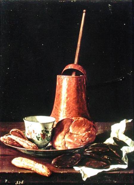 Still Life with a Drinking Chocolate Set a Luis Melendez