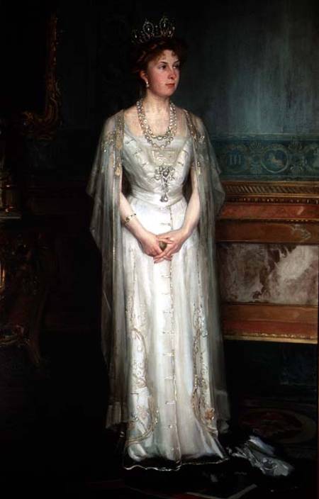 Princess Victoria Eugenie, Queen of Spain a Luis Menendez Pidal