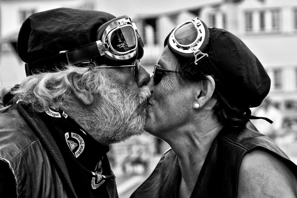 The motard Kiss a Luis Sarmento