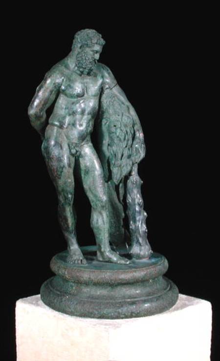 Herakles resting, a reduced a Lysippos