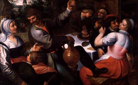 Peasant Feast a Maerten van Cleve