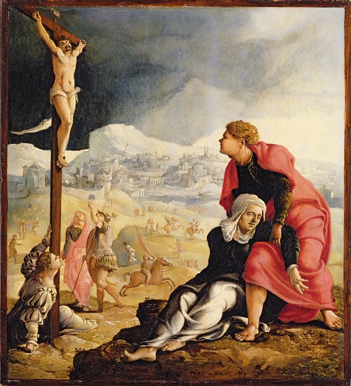 The Crucifixion a Maerten van Heemskerck