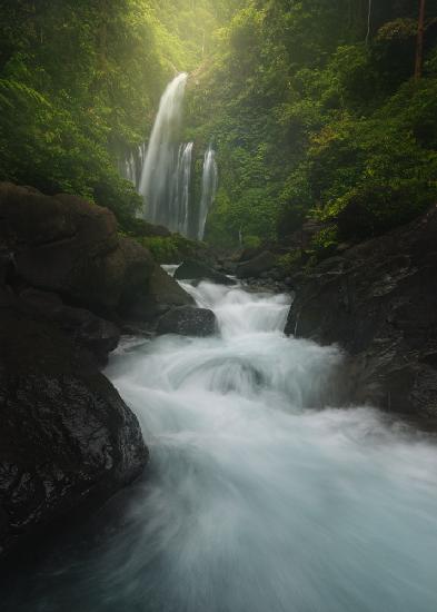 Beauty of Senaru - Tiu Kelep Waterfall