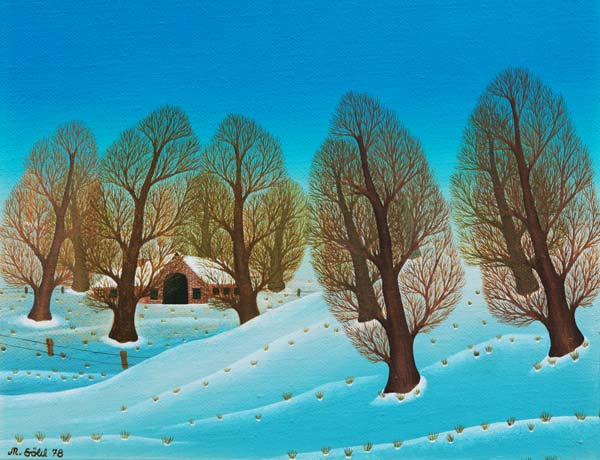 Winter Landscape a  Manfred Sohl