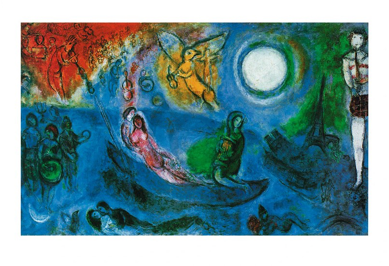 Il concerto, 1957 - Chagall a Marc Chagall