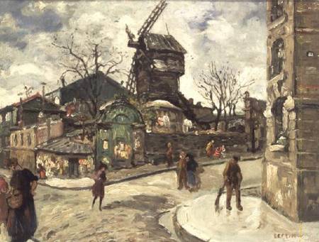 Le Moulin de la Galette a Marcel Leprin