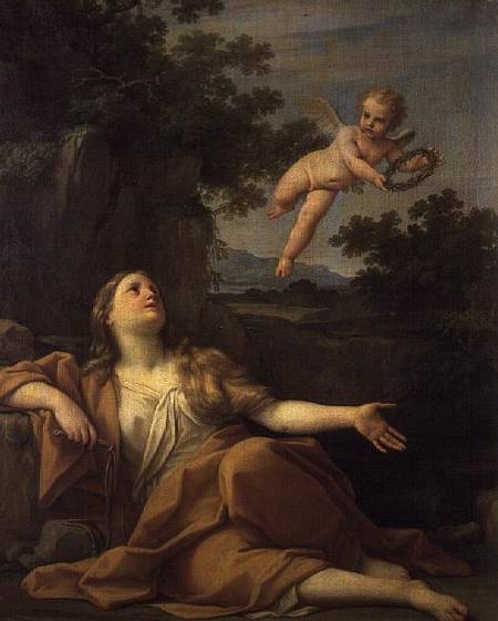 Penitent Mary Magdalene a Marco Antonio Franceschini