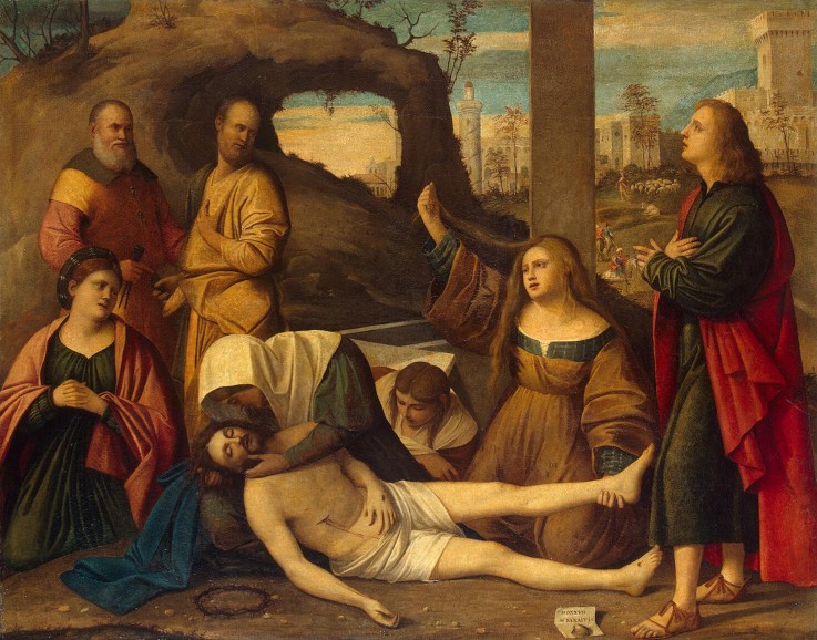 The Lamentation over Christ a Marco Basaiti