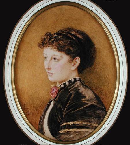 Kate Collins (nee Dickens) 1865 a Marcus Stone