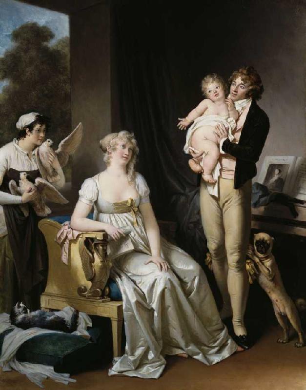Die glückliche Familie. a Marguerite Gérard