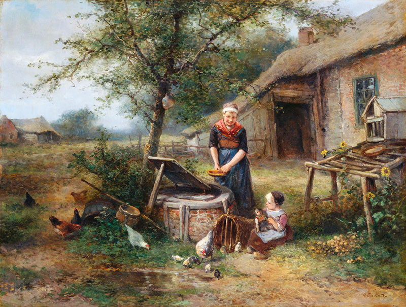 Auf dem Bauernhof. a Mari Johann M.Henri Ten Kate