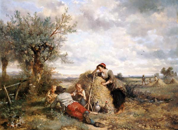 Haymaking a Mari Johann M.Henri Ten Kate