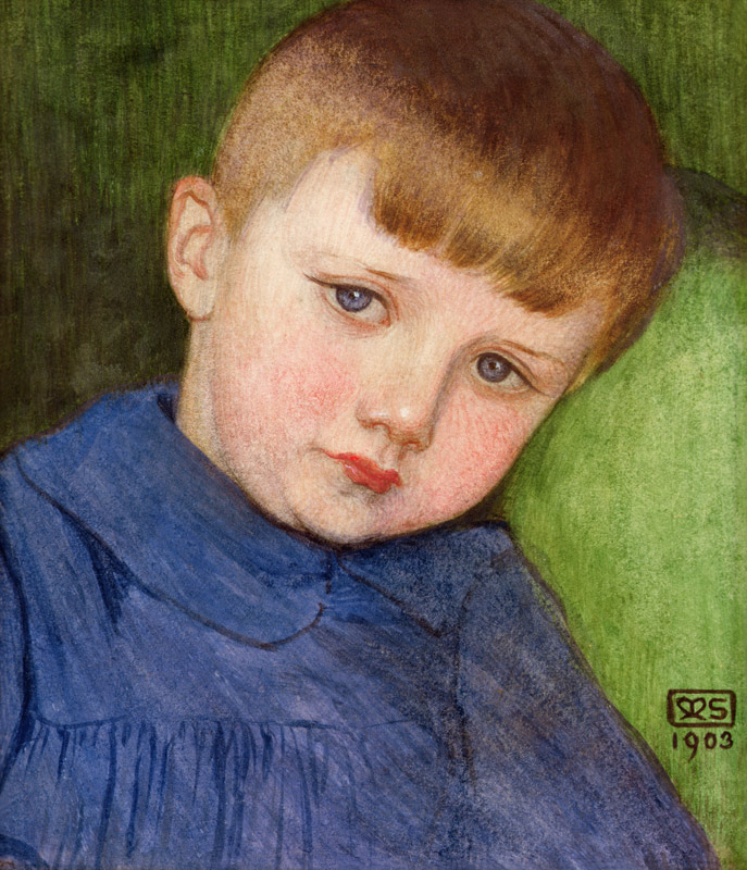 Portrait of Anthony Stokes, 1903 a Marianne Stokes