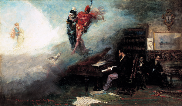 Recalling the Faust Fantasy a Mariano Fortuny