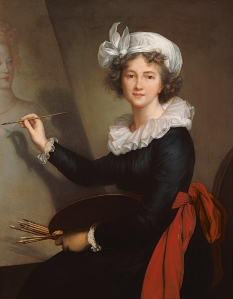 Self-portrait a Marie Elisabeth-Louise Vigée-Lebrun