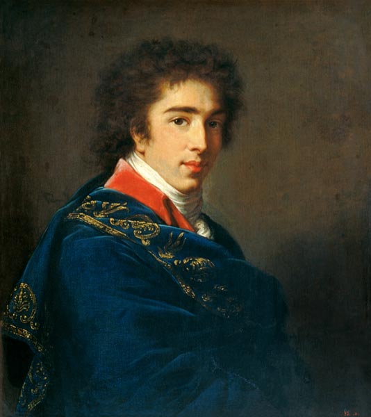 Bildnis des Prinzen Iwan Barjatinsky a Marie Elisabeth-Louise Vigée-Lebrun