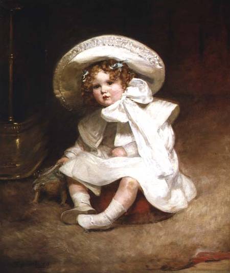 Portrait of Muriel, Daughter of Sir Charles Swinfen Eady a Marie Elizabeth Seymour Lucas