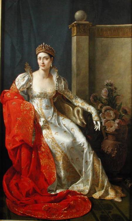 Elisa Bonaparte (1777-1820) Princess Bacciochi a Marie Guilhelmine Benoist
