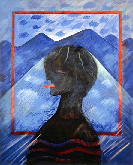 La Communion de Zoe, 1989 (oil on canvas)  a Marie  Hugo