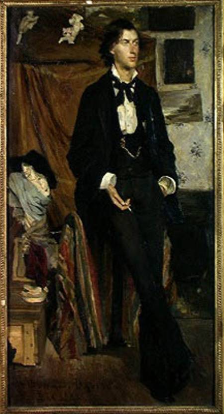 Portrait of Henry Davison a Marie-Louise Breslau