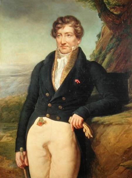 Portrait of the French Zoologist and Paleontologist Georges Cuvier (1769-1832) a Marie Nicolas Ponce-Camus