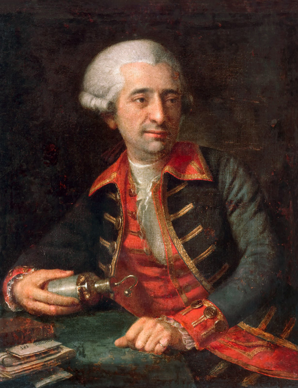 Portrait of Antoine-Laurent Lavoisier (1743-1794) a Marie Renee Genevieve Brossard de Beaulieu