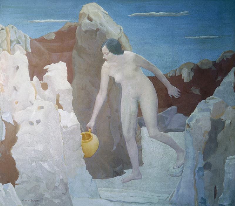 The spring, 1935 (oil on canvas) a Mario Broglio