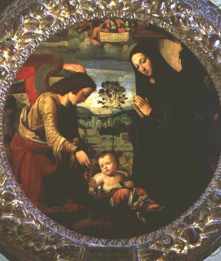 The Holy Family a Mariotto di Bigio Albertinelli