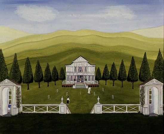 The Croquet Lawn  a Mark  Baring