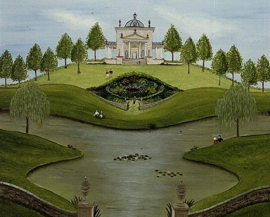 The Temple Gardens a Mark  Baring