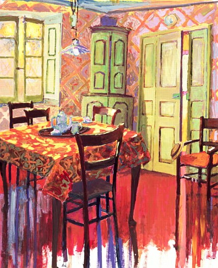 Morning Room, 2000 (acrylic on canvas)  a Martin  Decent