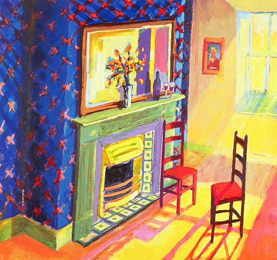 Moving In, 2000 (acrylic on canvas)  a Martin  Decent