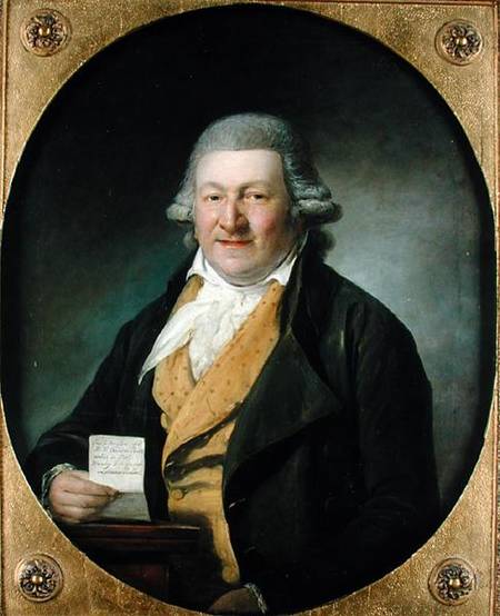 Portrait of Mr Lehman Ruben a Martin Ferdinand Quadal