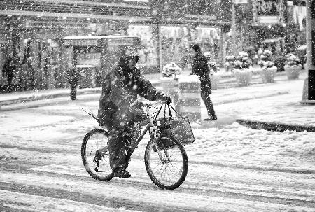 New York in Blizzard