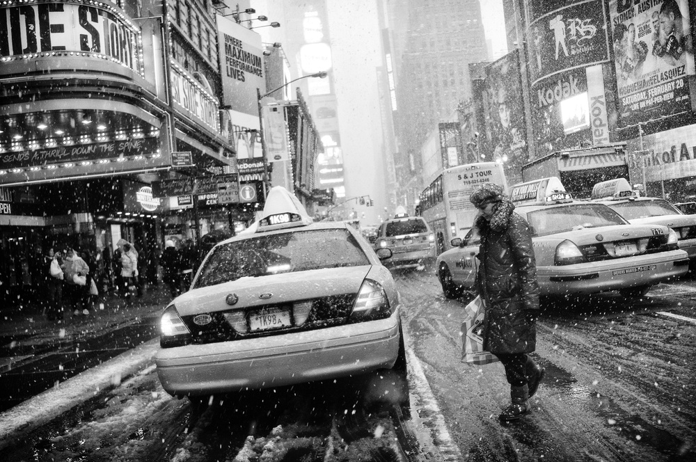 New York in Blizzard a Martin Froyda
