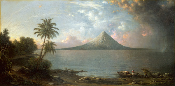 The volcano Omotepe in Nicaragua a Martin Johnson Heade