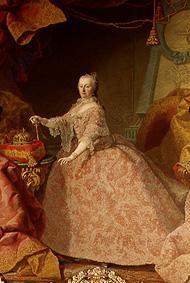 Maria Theresia in the lace dress. a Martin Mytens