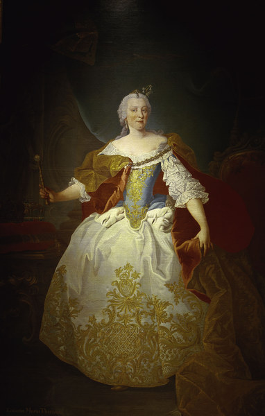 Maria Theresia a Martin Mytens