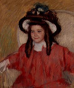 Portrait Anne-Marie Durand of Ruel a Mary Cassatt