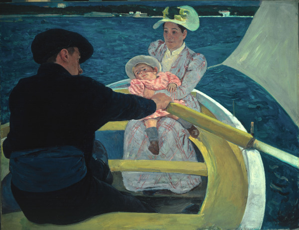 Mary Cassat / The Boating Party / c1893 a Mary Cassatt