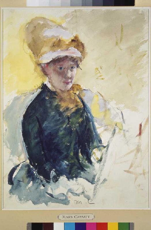 Self-portrait a Mary Cassatt