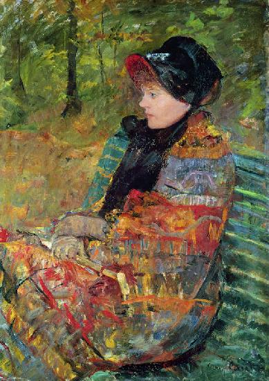 M.Cassatt, Autumn or Mademoiselle C.