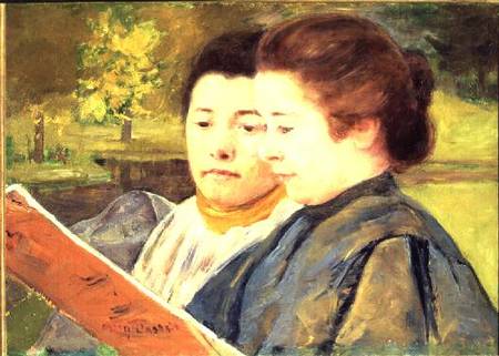 Women Reading a Mary Cassatt