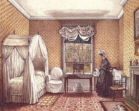 Bedroom at Langton Hall a Mary Ellen Best