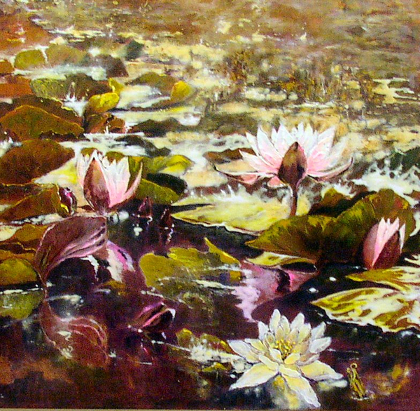 Lilies in Melbourne gardens a Mary Smith