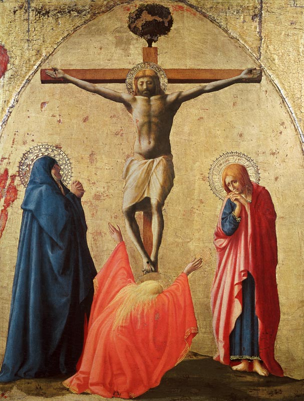 Crucifixion a Masaccio