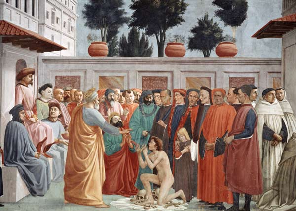 Resurection of Theophilus a Masaccio